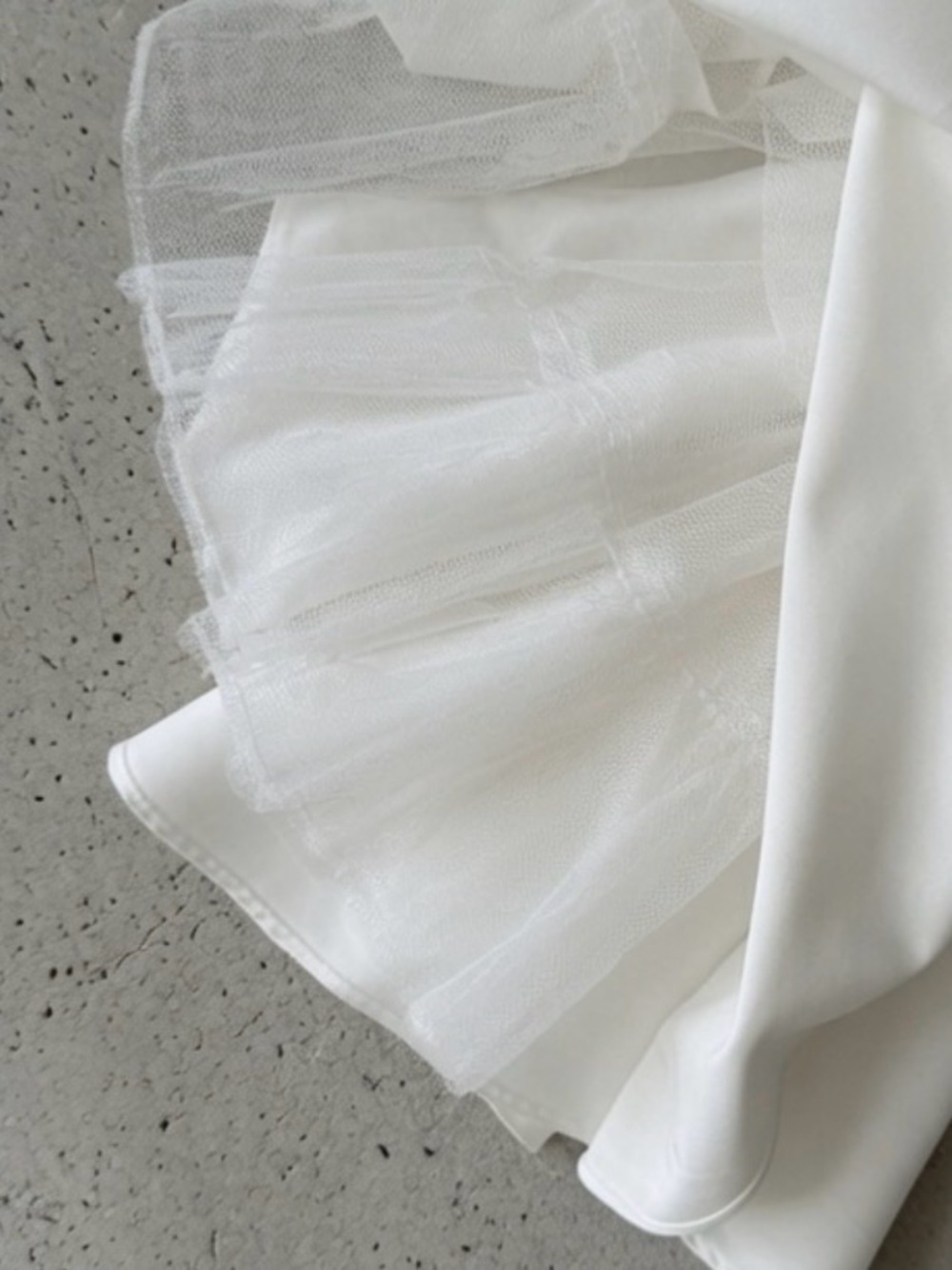 HOUSE OF CB 'Elida'White Twill Off Shoulder Mini Dress/Size XSmall US2-4 $269 - Picture 11 of 14